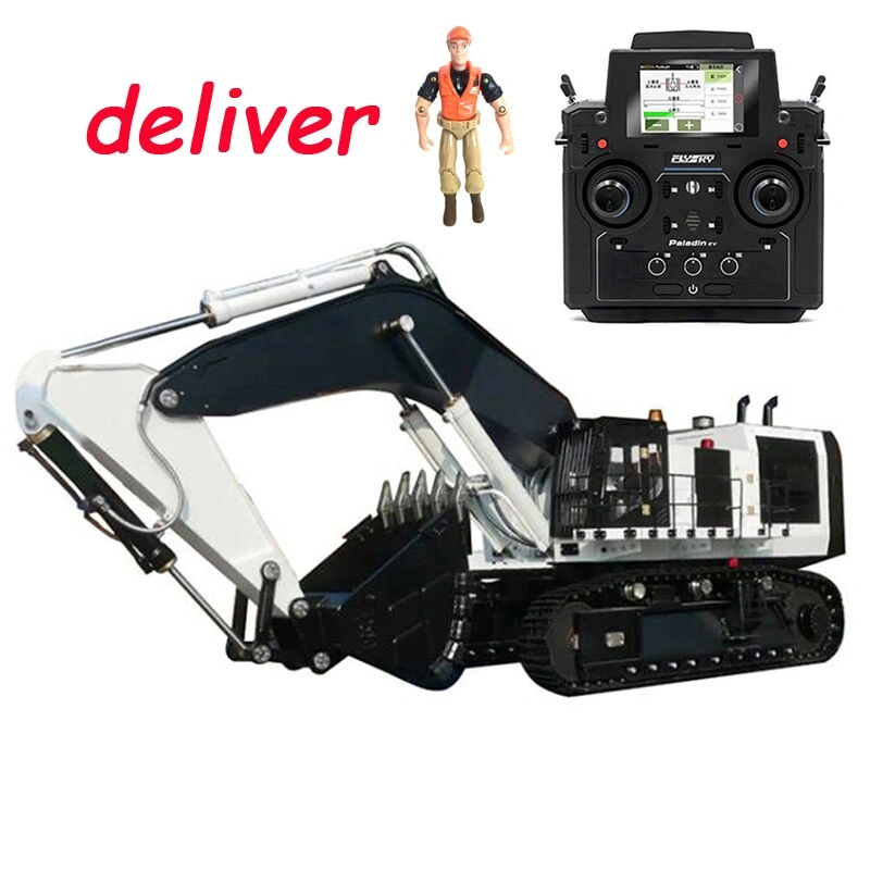 Giant 1/12 RC Metal Excavator Toy Construction Vehicle for Kids